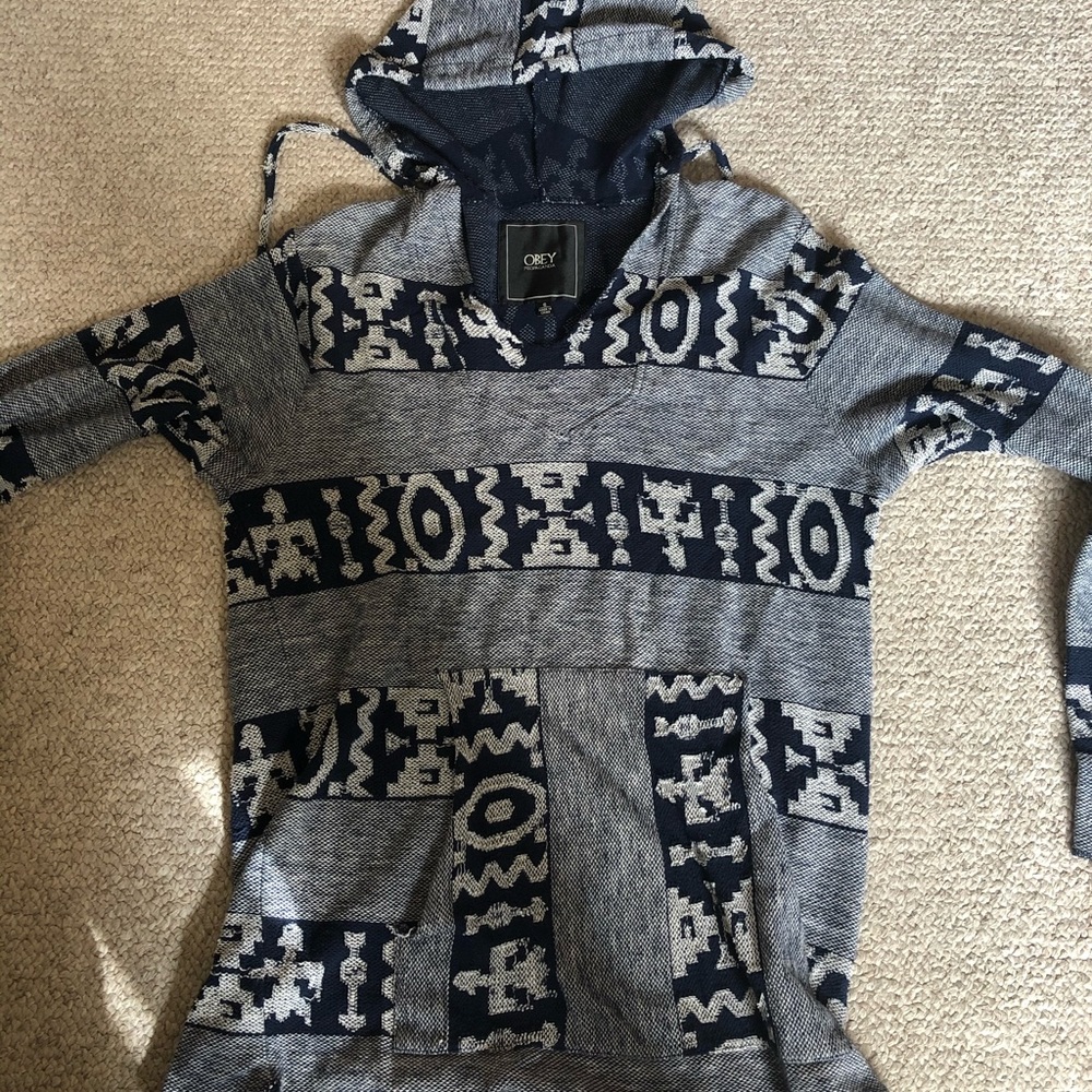 Obey Lightweight Hooded Poncho